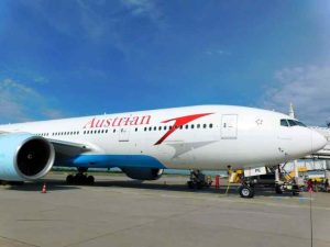 Lire la suite à propos de l’article aviation: October 2023: Austrian Airlines flight with B777 to Larnaca