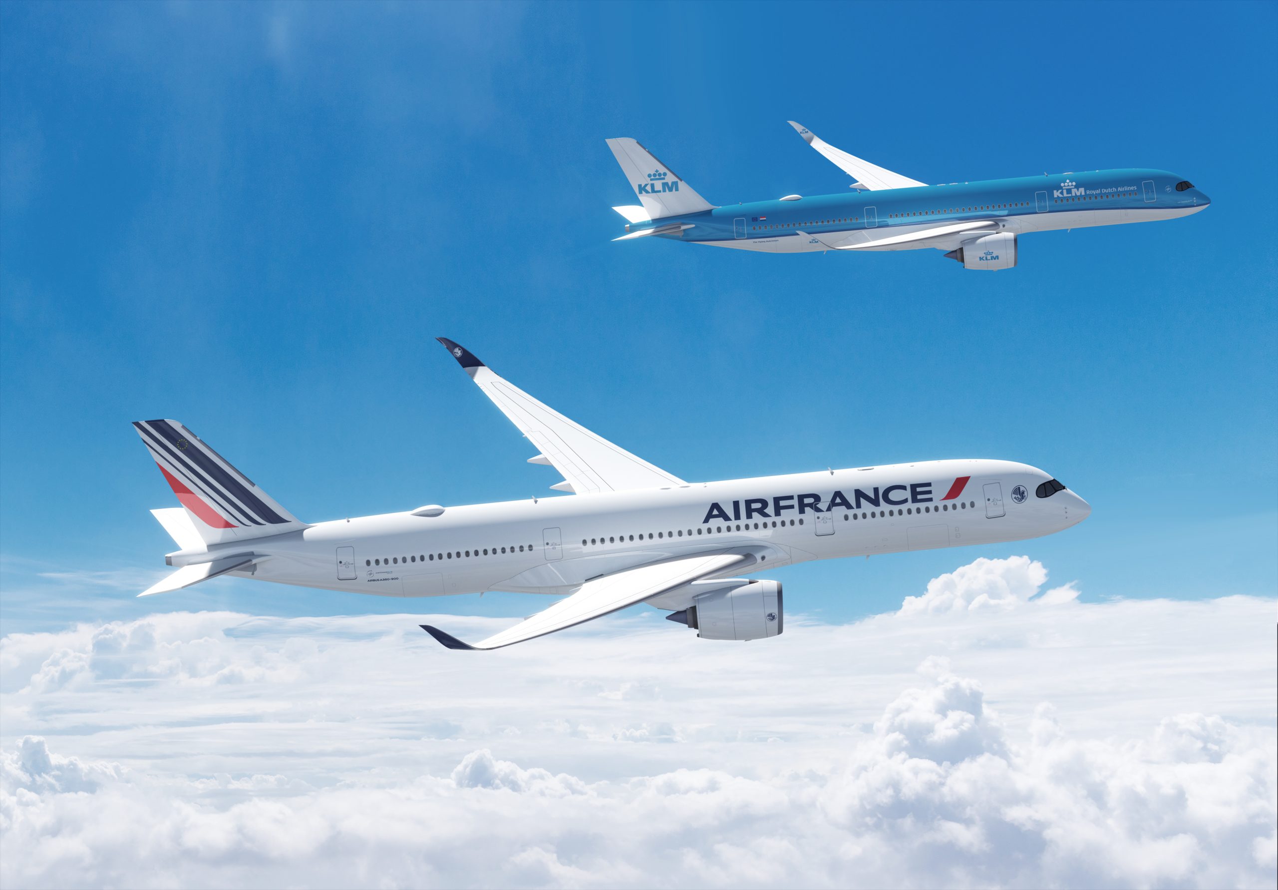 Lire la suite à propos de l’article Avions: Air France-KLM va commander 50 avions de la famille Airbus A350