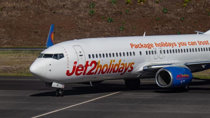 Jet2 Holidays Boeing 737-800 (Image : Max Thrust Digital)