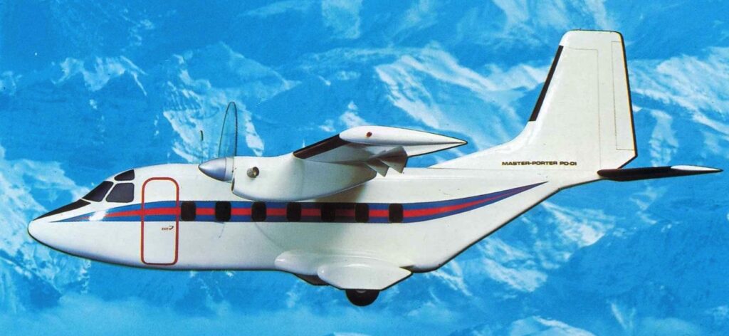 , Aéronautique: Le Pilatus PD-01 Master Porter était un concept ambitieux