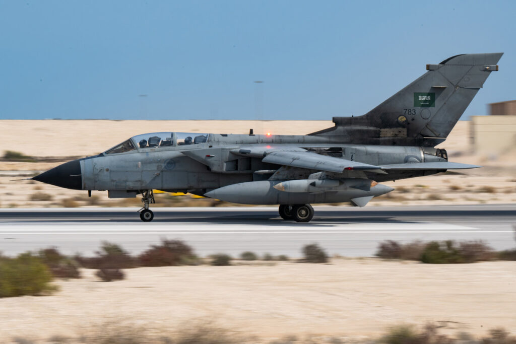 , Aérien: Les Typhoons de la RAF participent à un exercice multinational en Arabie Saoudite