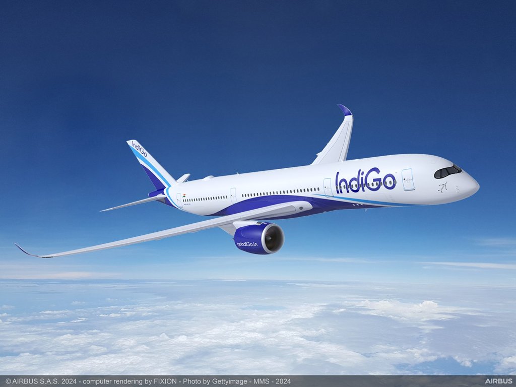 You are currently viewing Aérien: IndiGo commande 30 Airbus A350-900 dans le cadre d’une expansion majeure des gros-porteurs