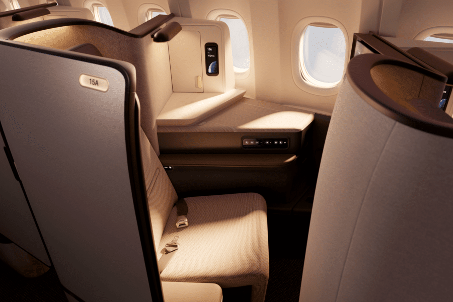 Lire la suite à propos de l’article Aérien: TheDesignAir – Sept nouveaux sièges en classe affaires voleront en 2024