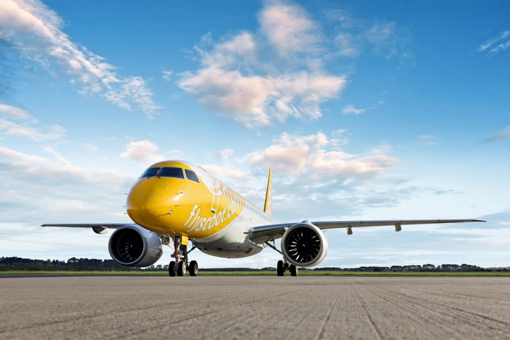 Lire la suite à propos de l’article Aviation: Scoot prend livraison du premier Embraer E190-E2
